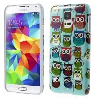 Кейс для Samsung Galaxy S5 Happy Owls