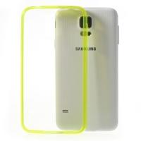 Силиконовый чехол для Samsung Galaxy S5 Crystal&Yellow