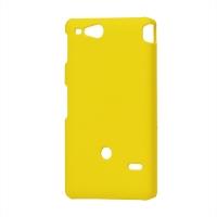 Кейс чехол для Sony Xperia Go желтый