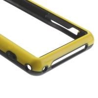 Силиконовый бампер для Sony Xperia Z1 Compact желтый