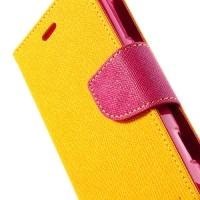 Flip чехол книжка для Sony Xperia L желтый
