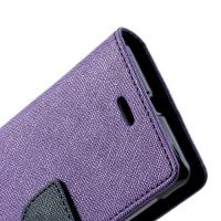 Flip чехол книжка для Sony Xperia L Purple