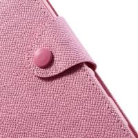 Flip чехол книжка для Sony Xperia C розовый