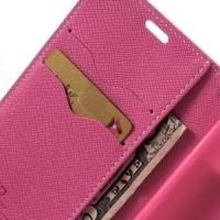 Flip чехол книжка для Sony Xperia ZR розовый