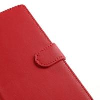 Чехол книжка для Sony Xperia Z1 красный