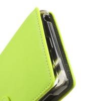 Чехол книжка для Sony Xperia Z1 зеленый