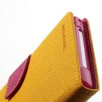 Flip чехол для Sony Xperia Z1 желтый Bubble Gum