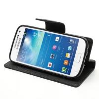 Flip чехол книжка для Samsung Galaxy S4 mini черный