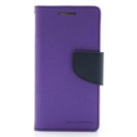 Flip чехол книжка для Samsung Galaxy S4 mini фиолетовый
