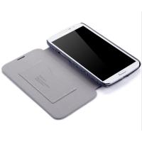 Чехол книжка для Samsung Galaxy Mega 6.3 серый Banpa