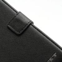 Кожаный чехол книжка для Sony Xperia V черный