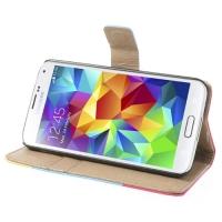 Чехол книжка для Samsung Galaxy S5 Color Stripes