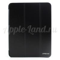 Кожаный чехол-книжка для Samsung Galaxy Tab 4 10.1 DREAM черный