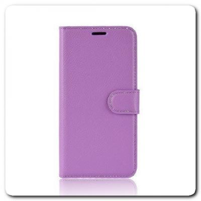 Чехол Книжка Book Wallet с Визитницей и Кошельком для Samsung Galaxy A50 Фиолетовый
