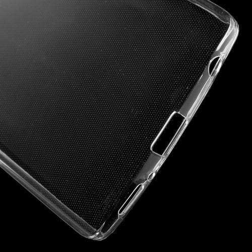 Ультратонкий силиконовый чехол для LG V10 - прозрачный