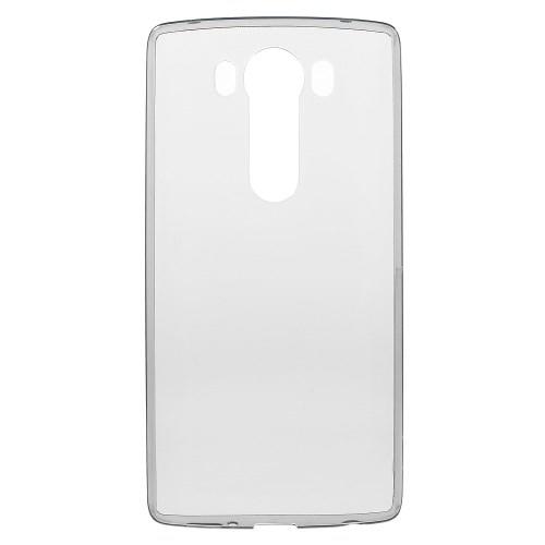 Ультратонкий силиконовый чехол для LG V10 - серый