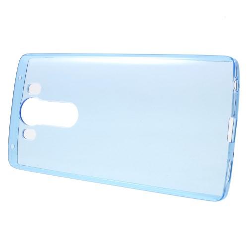 Ультратонкий силиконовый чехол для LG V10 - синий