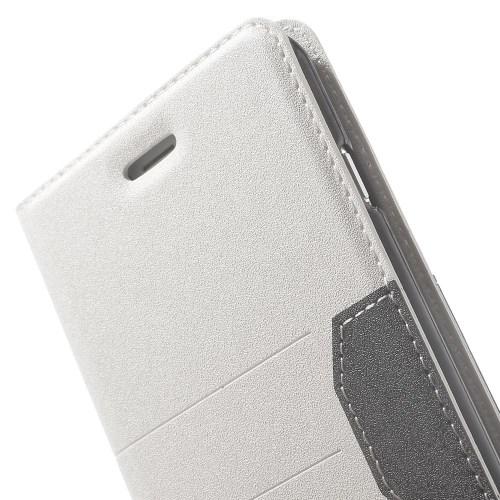 Чехол книжка для iPhone 6 Plus белый Mercury Case On