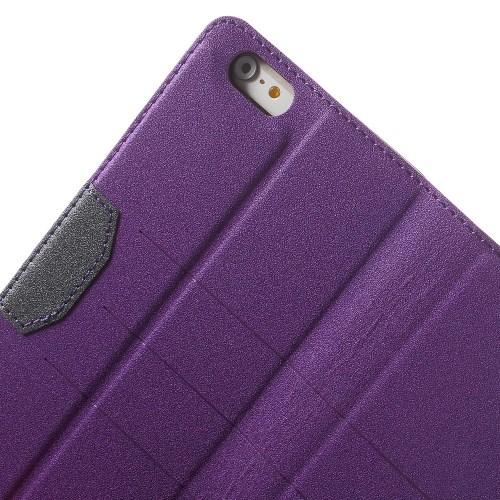Чехол книжка для iPhone 6 Plus фиолетовый Mercury Case On