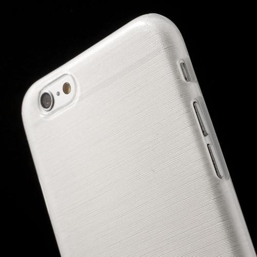 Силиконовый чехол для iPhone 6 белый Shine
