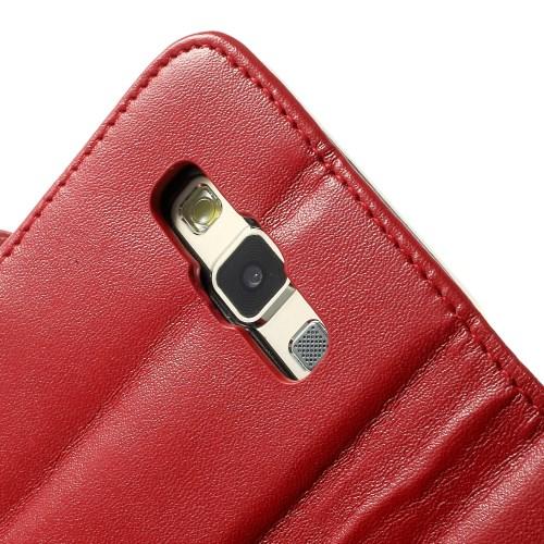 Чехол книжка для Samsung Galaxy A3, Galaxy A3 Duos - Красный
