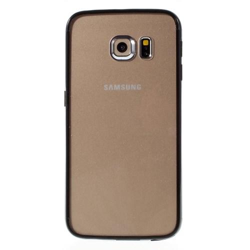 Гибридный чехол для Samsung Galaxy S6 Edge Crystal&Black