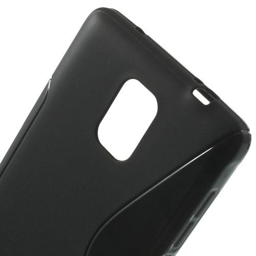 Силиконовый чехол для Samsung Galaxy Note 4 черный