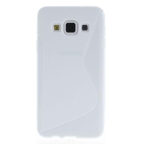 Силиконовый чехол для Samsung Galaxy A3 - белый ToughGuard