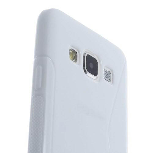 Силиконовый чехол для Samsung Galaxy A3 - белый ToughGuard