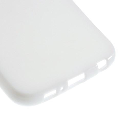 Силиконовый чехол для Samsung Galaxy S6 - белый глянцевый