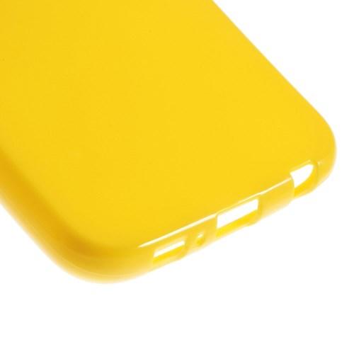 Силиконовый чехол для Samsung Galaxy S6 - желтый
