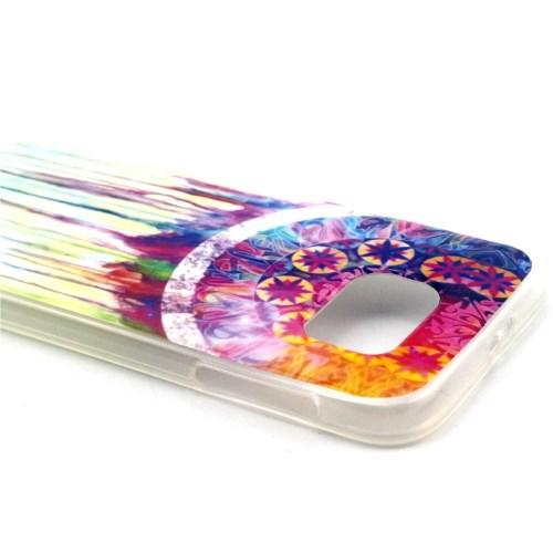 Силиконовый чехол для Samsung Galaxy S6 Colorful Dreamcatcher