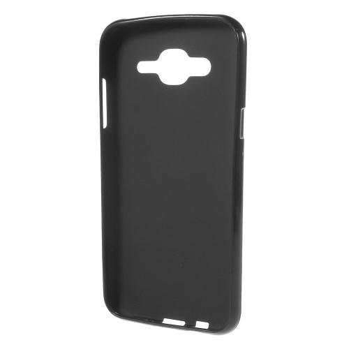 Матовый силиконовый чехол для Samsung Galaxy J5 чёрный
