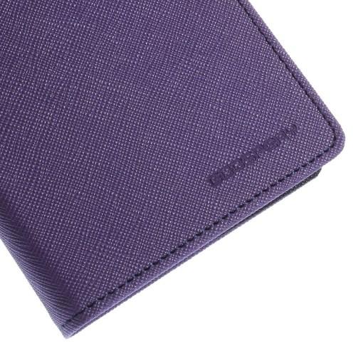 Чехол книжка для Sony Xperia C3 фиолетовый