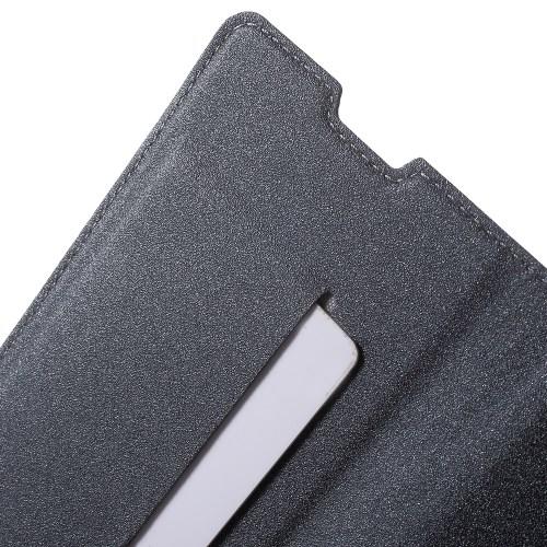Flip чехол книжка для Sony Xperia Z5 серый Mercury CaseOn