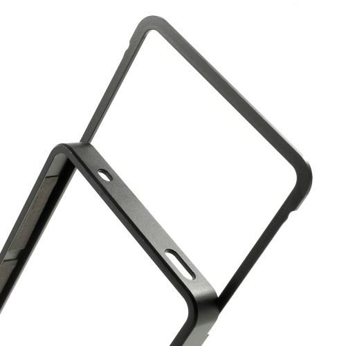 Металлический Алюминиевый Бампер для Sony Xperia Z3 Compact чёрный