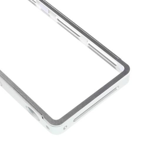Алюминиевый бампер для Sony Xperia Z1 серебряный
