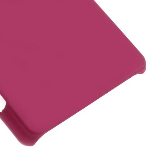 Чехол кейс для Sony Xperia Z3 Compact пластиковый розовый