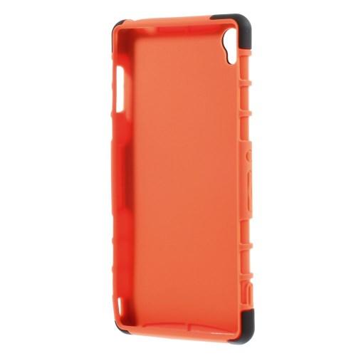 Тактический противоударный чехол для Sony Xperia Z3 - оранжевый