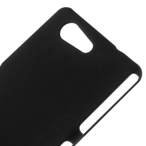 Чехол кейс для Sony Xperia Z3 Compact пластиковый чёрный
