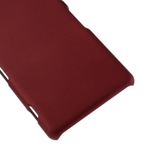 Чехол кейс для Sony Xperia Z3 Compact пластиковый красный