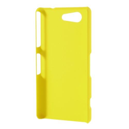 Чехол кейс для Sony Xperia Z3 Compact пластиковый желтый