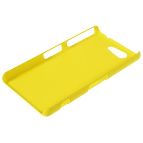Чехол кейс для Sony Xperia Z3 Compact пластиковый желтый