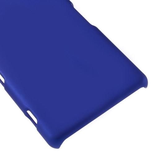 Чехол кейс для Sony Xperia Z3 Compact пластиковый синий