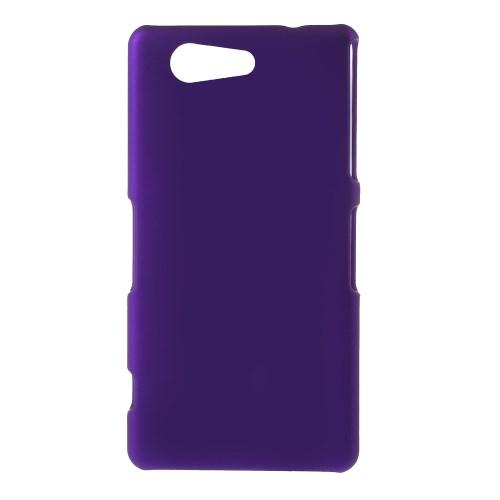 Чехол кейс для Sony Xperia Z3 Compact пластиковый фиолетовый