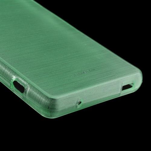 Силиконовый чехол для Sony Xperia Z3 Compact зеленый Shine