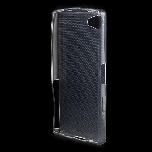 Ультра-тонкий силиконовый чехол 0,3 мм для Sony Xperia Z5 Compact - прозрачный
