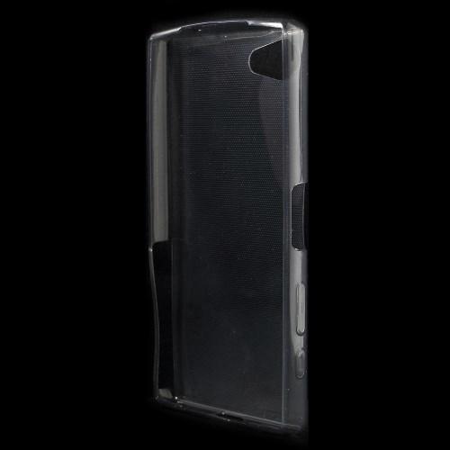 Ультра-тонкий силиконовый чехол 0,3 мм для Sony Xperia Z5 Compact - серый