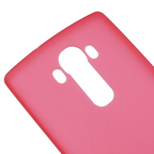 Силиконовый чехол для LG G4 красный
