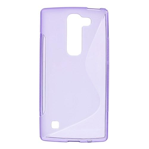 Силиконовый чехол для LG Spirit фиолетовый